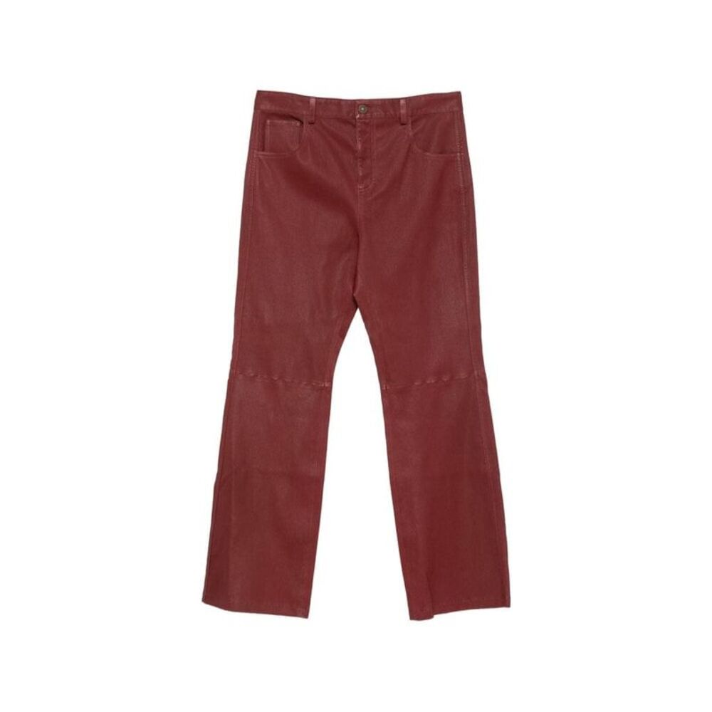 Amiri Red Trousers - Wide-Leg Trousers Men Men